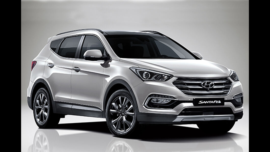Hyundai Santa Fe Facelift 2016