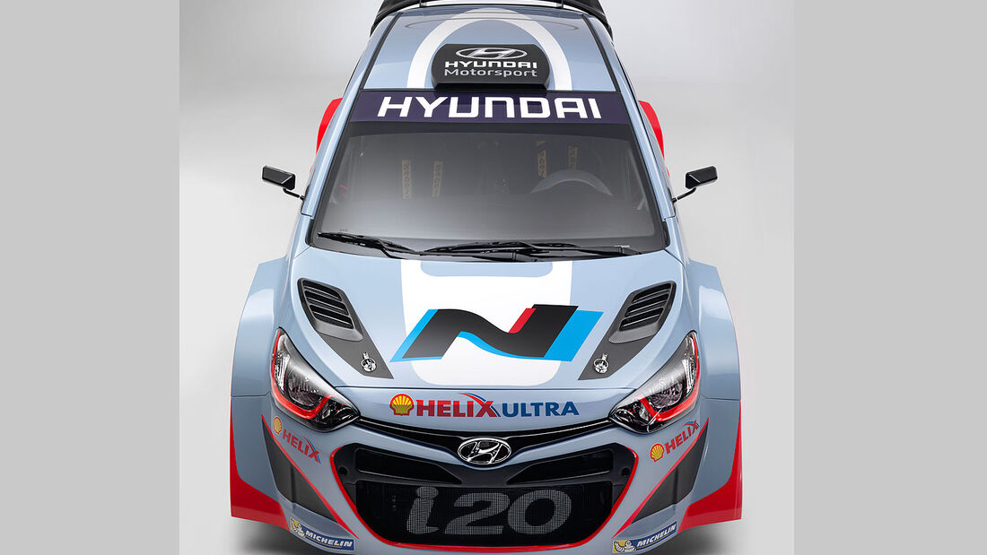 Hyundai Shell World Rally Team 2014 Hyundai i20 WRC