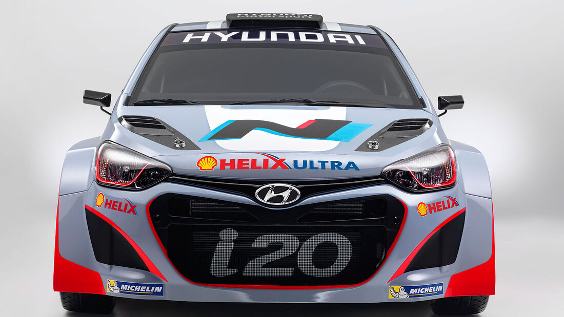 Hyundai Shell World Rally Team 2014 Hyundai i20 WRC