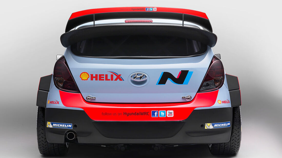 Hyundai Shell World Rally Team 2014 Hyundai i20 WRC