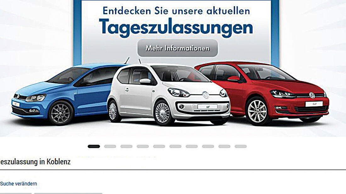 Hyundai, Tageszulassungen