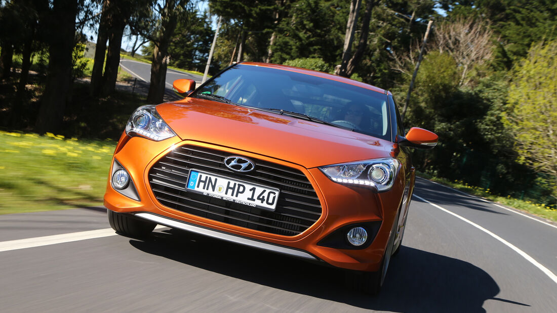 Hyundai Veloster 1.6 Turbo, Frontansicht