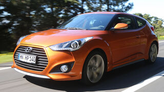 Hyundai Veloster 1.6 Turbo, Frontansicht