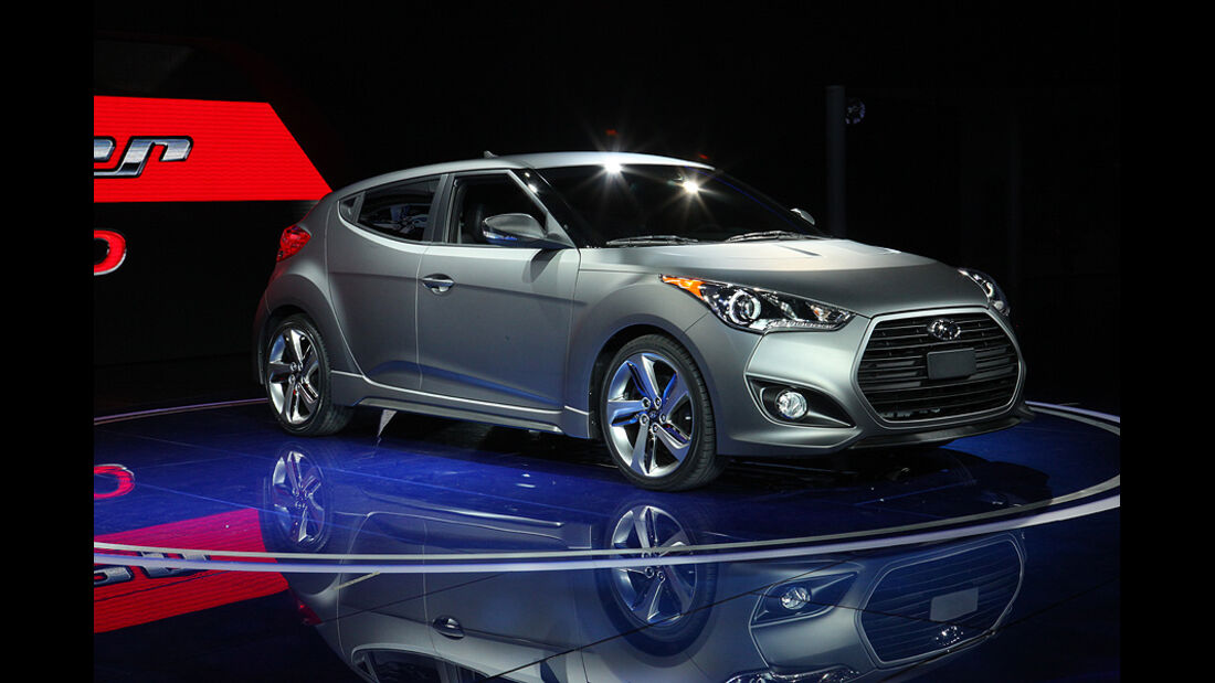 Hyundai Veloster Turbo auf der Detroit Motor Show 2012