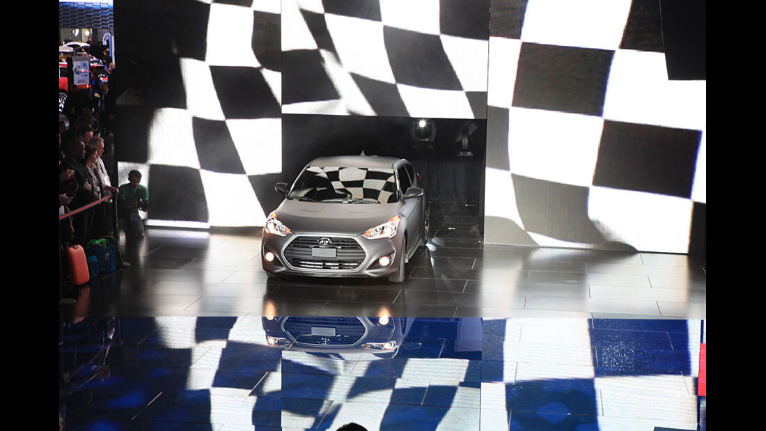 Hyundai Veloster Turbo auf der Detroit Motor Show 2013