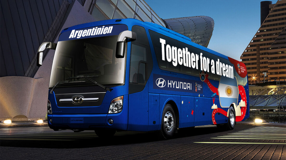 Hyundai WM-Busse Slogan Argentinien