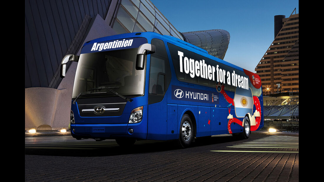Hyundai WM-Busse Slogan Argentinien