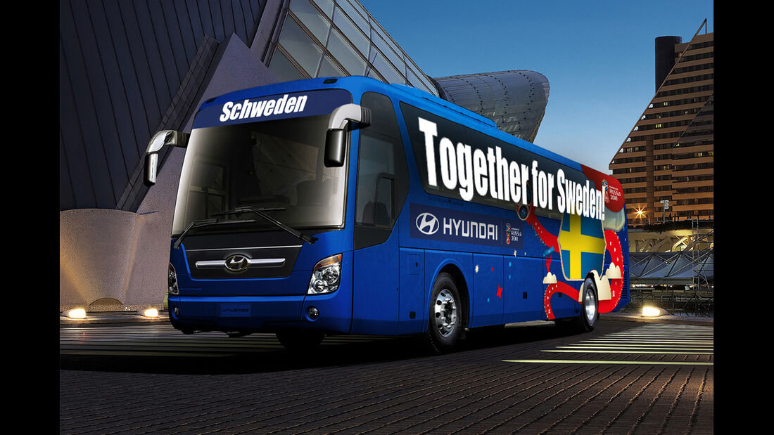 Hyundai WM-Busse Slogan Schweden