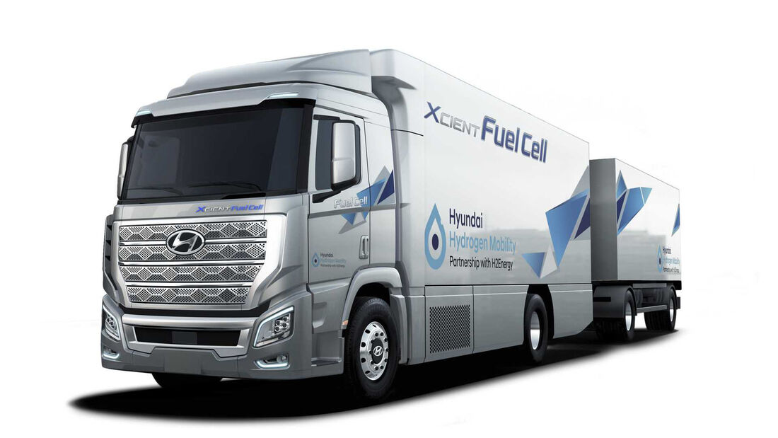 Hyundai XCient Brennstoffzelle Lkw