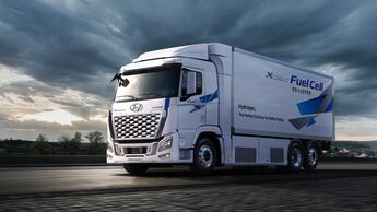 Hyundai Xcient Fuel Cell FCEV Brennstoffzellen Lkw