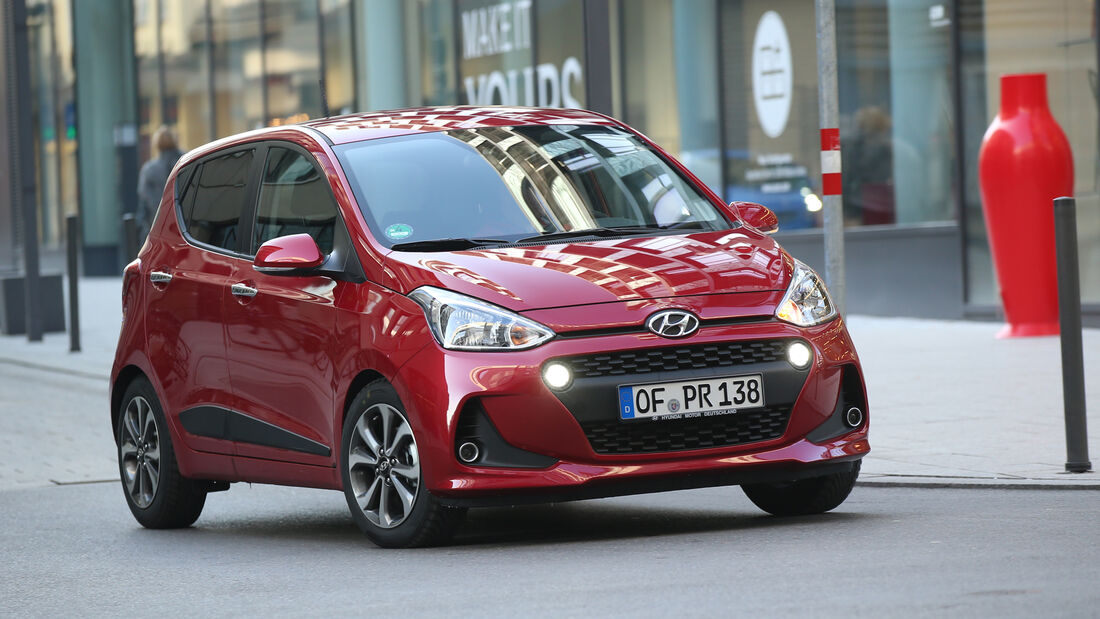 Hyundai i10 1.2, Frontansicht