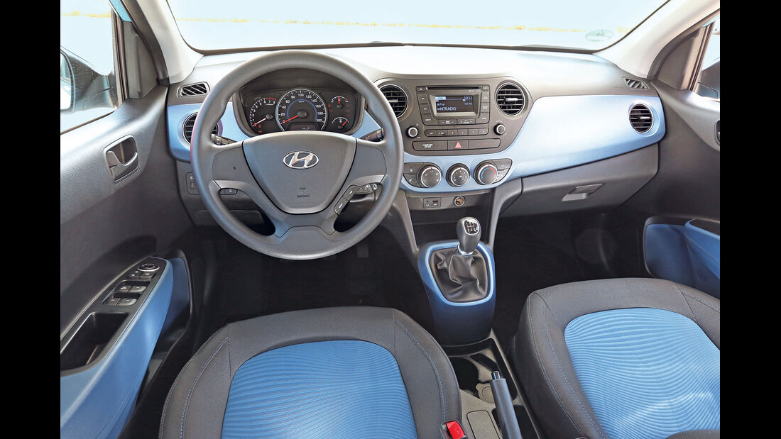Hyundai i10 Blue 1.0 Trend, Cockpit