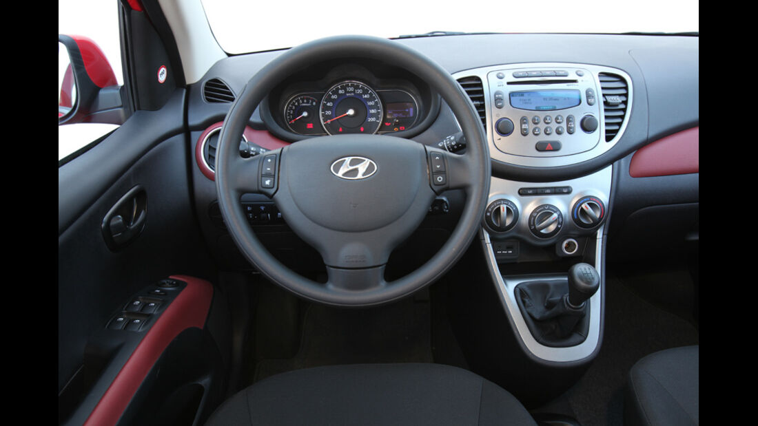Hyundai i10, Cockpit
