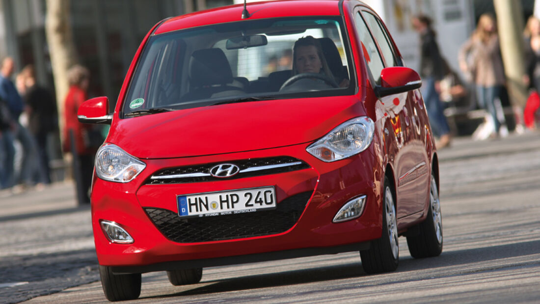 Hyundai i10, Frontansicht, Front