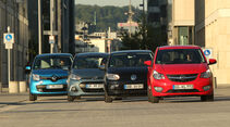 Hyundai i10, Opel Karl, Renault Twingo, VW Up