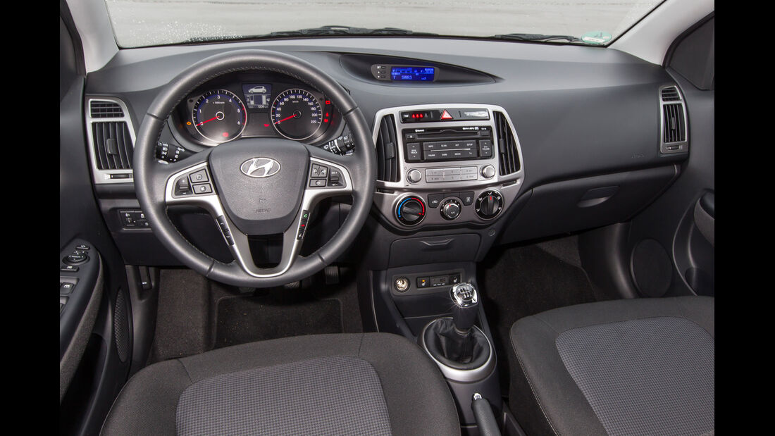 Hyundai i20 Blue 1.1 CRDi Trend, Cockpit