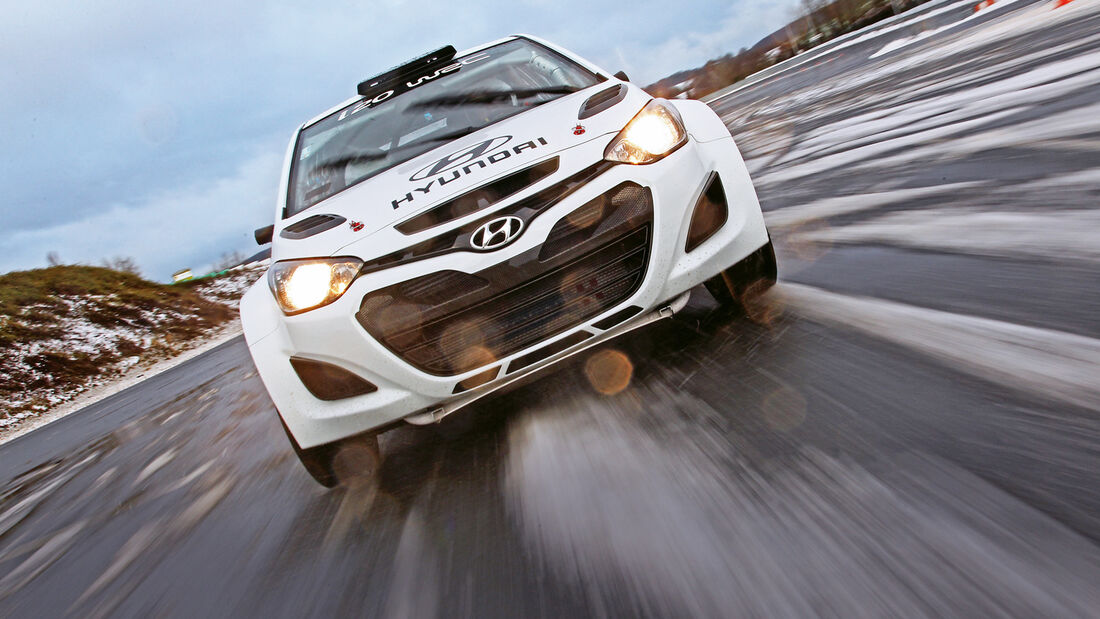 Hyundai i20 WRC, Frontansicht