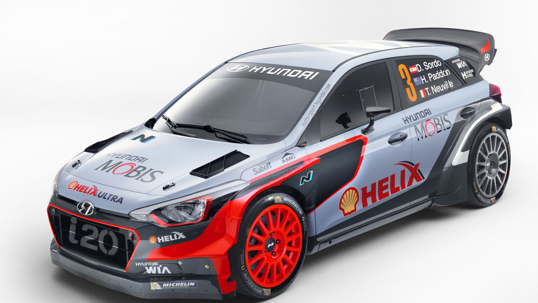 Hyundai i20 WRC - Rallye - Saison 2016