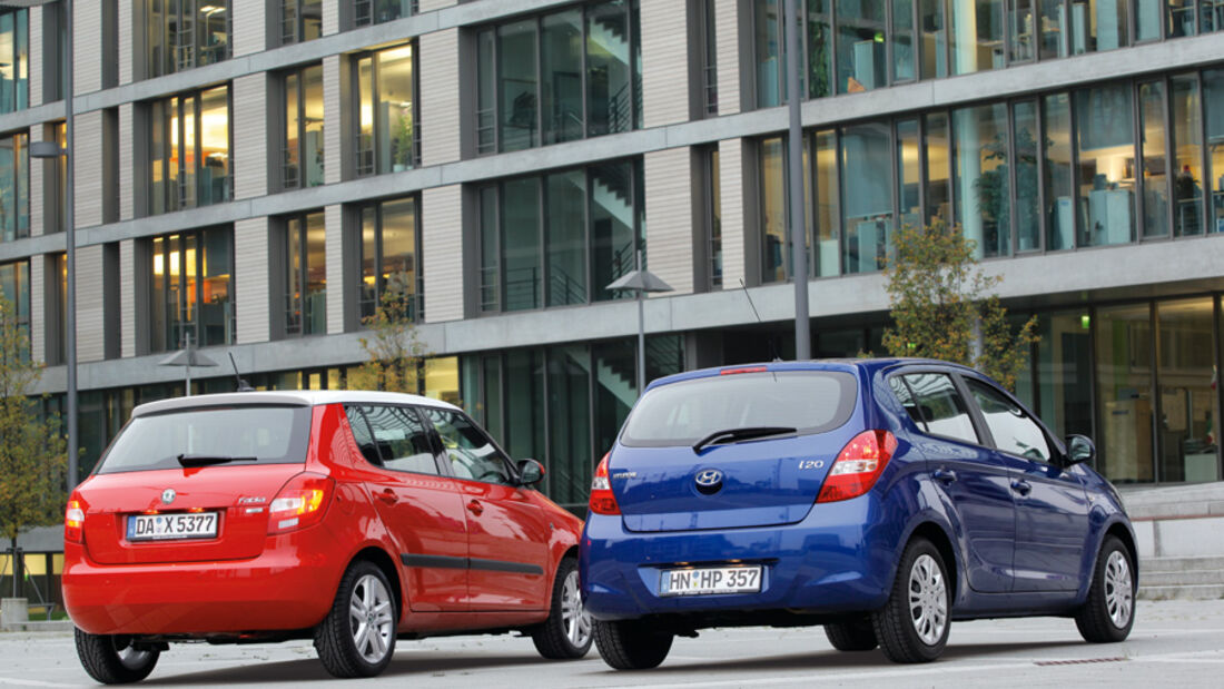 Hyundai i20 vs. Skoda Fabia 1.2 TSI