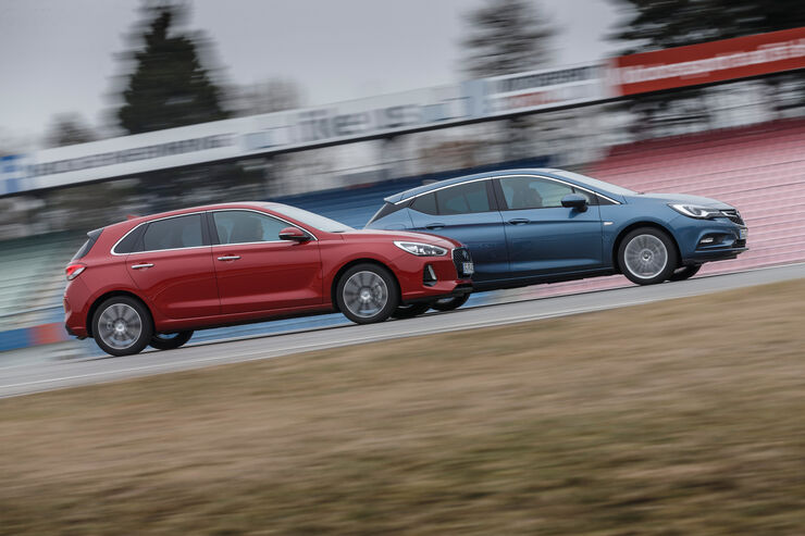 Hyundai I30 Und Opel Astra Im Vergleichstest Auto Motor