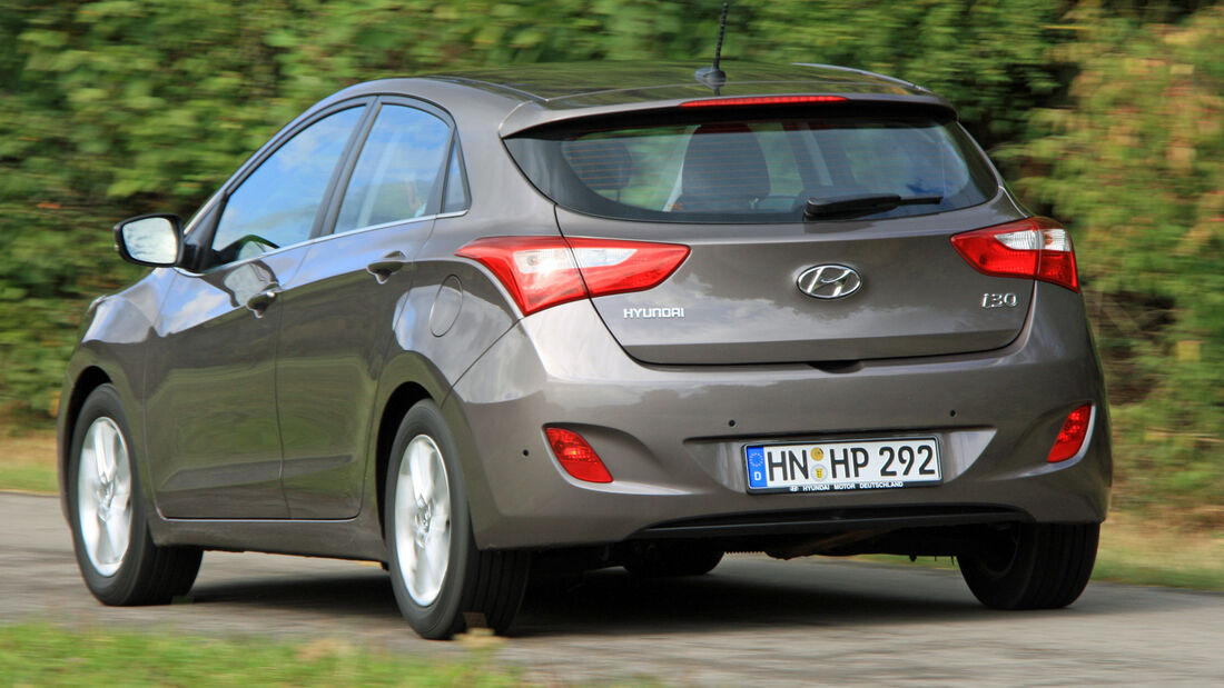 Hyundai i30 1.4 Trend, Heckansicht