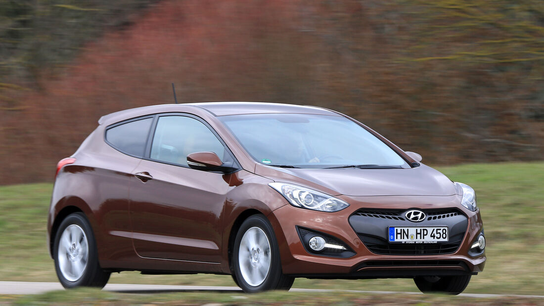 Hyundai i30 1.6 CRDi Coupé, Frontansicht