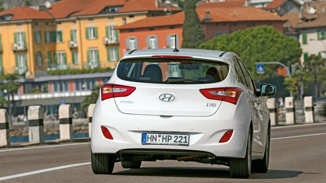 Hyundai i30 1.6 GDi, Heckansicht