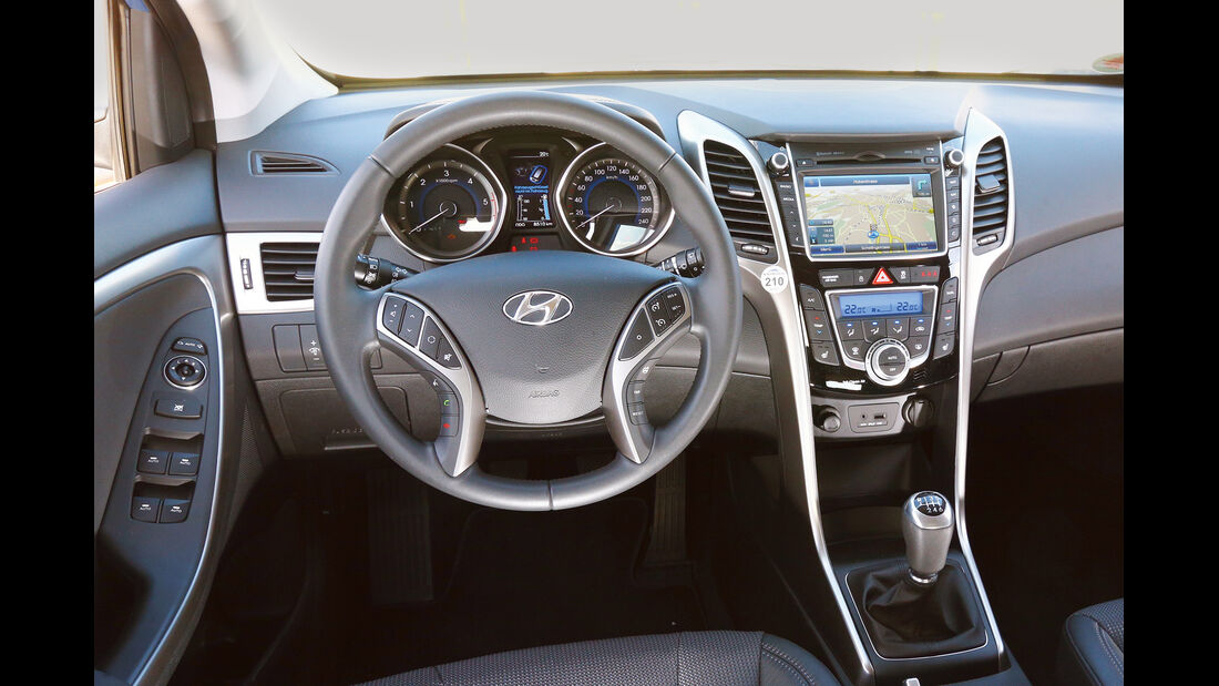 Hyundai i30, Cockpit, Lenkrad