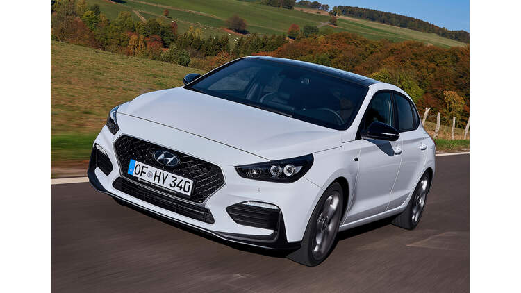 Hyundai I30 N Line Und Facelift 18 Fastback Im Sportlook Auto Motor Und Sport
