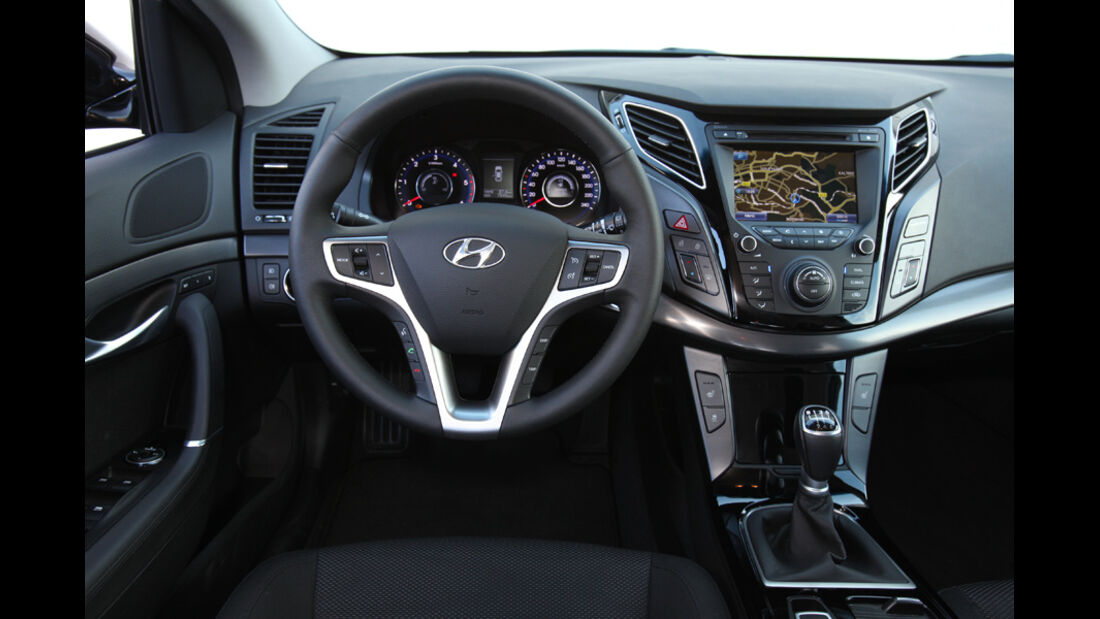 Hyundai i40 cw, Cockpit