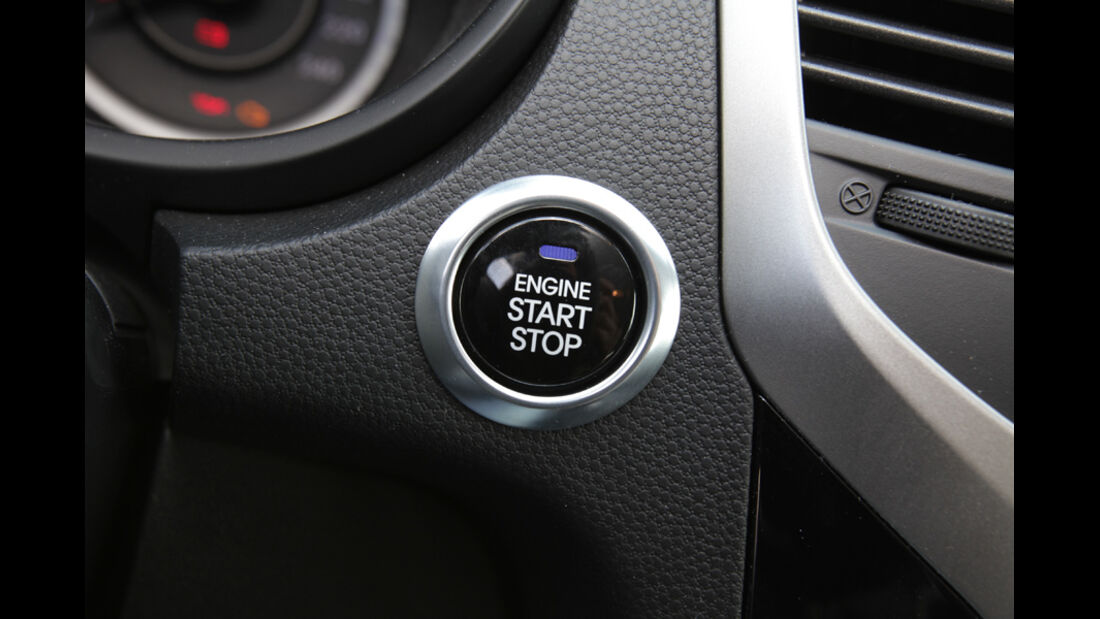 Hyundai ix20 Blue 1.4 CRDi, Engine-Knopf, Start, Stop