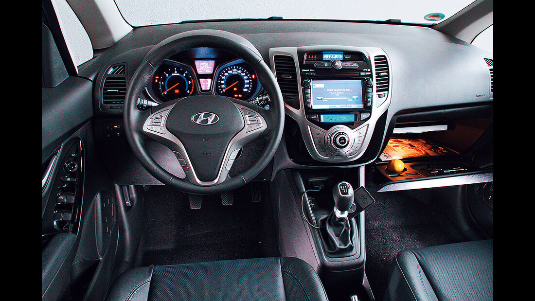 Hyundai ix20, Cockpit