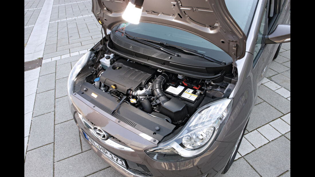 Hyundai ix20, Detail, Motor