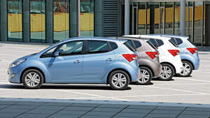 Hyundai ix20, Seitenansicht