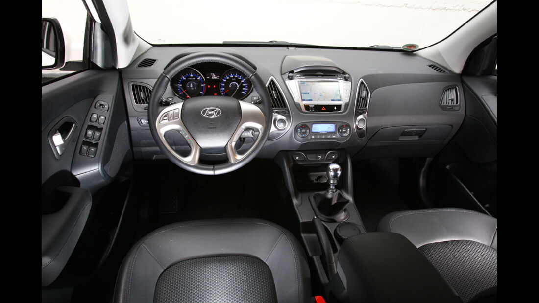 Hyundai ix35 2.0 CRDi 4WD, Cockpit