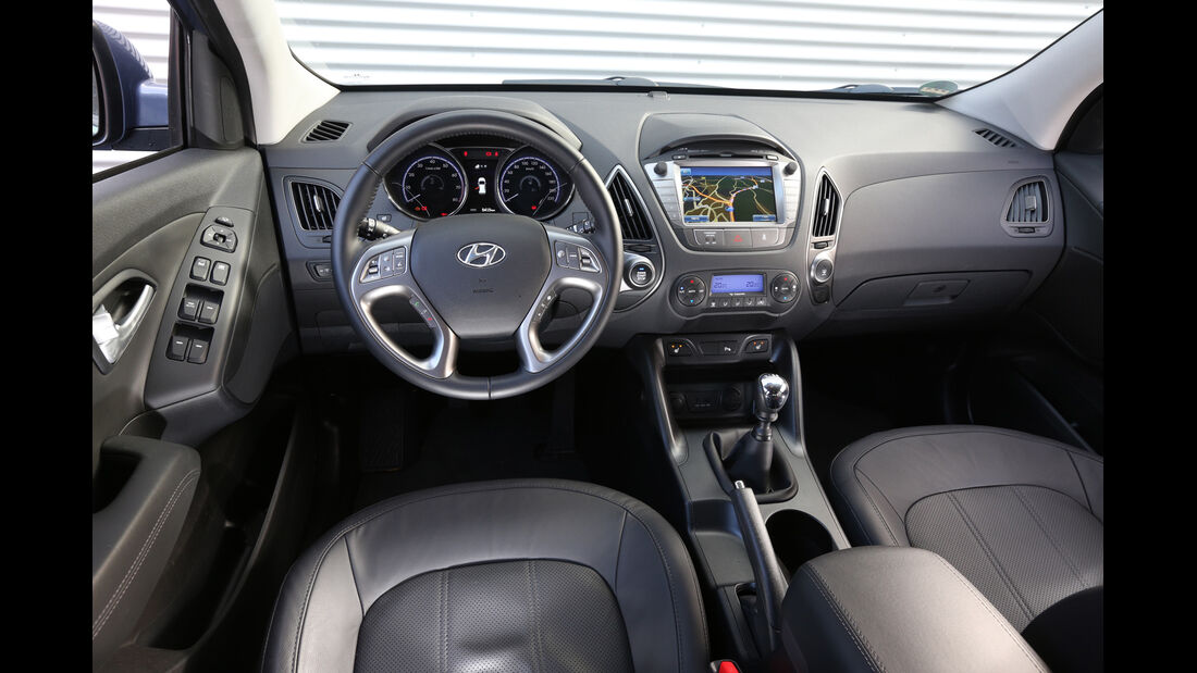 Hyundai ix35 2.0 GDI 4WD, Cockpit