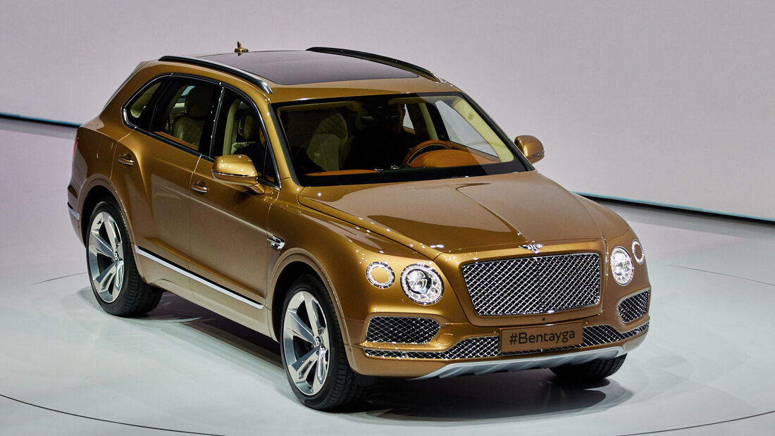 IAA 2015, Bentley Bentayga