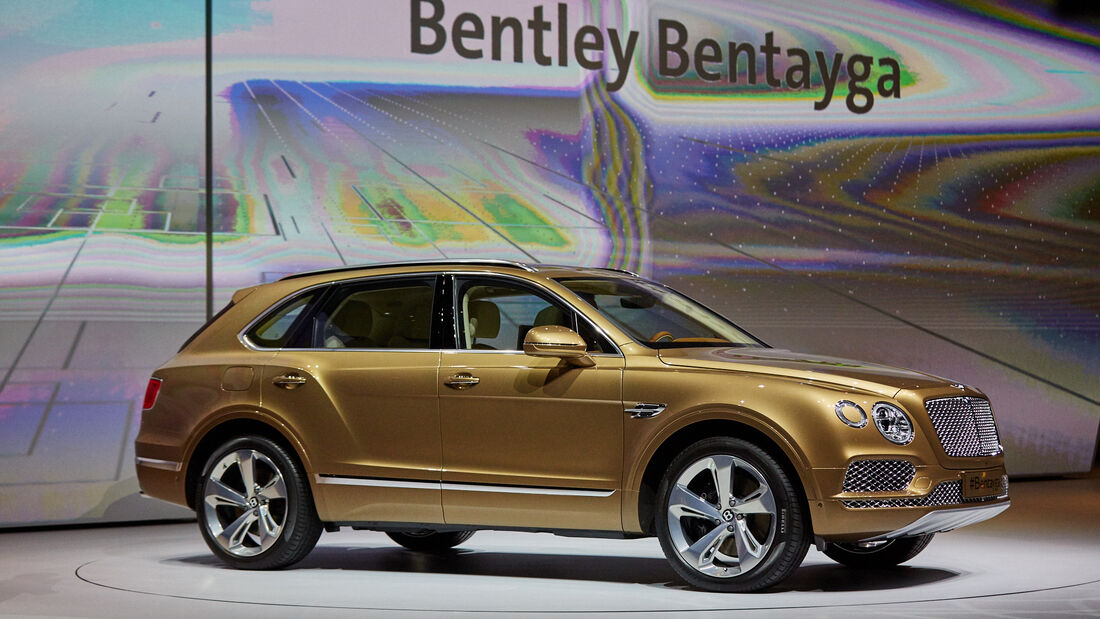 IAA 2015, Bentley Bentayga