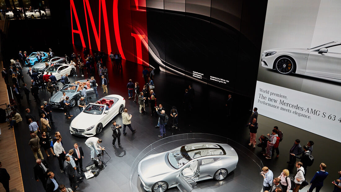 IAA 2015, Mercedes Messestand