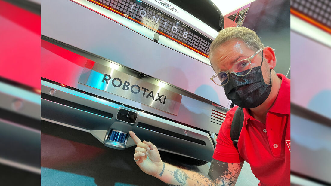 IAA München 2021 Pro Contra Hyundai Ioniq Robotaxi