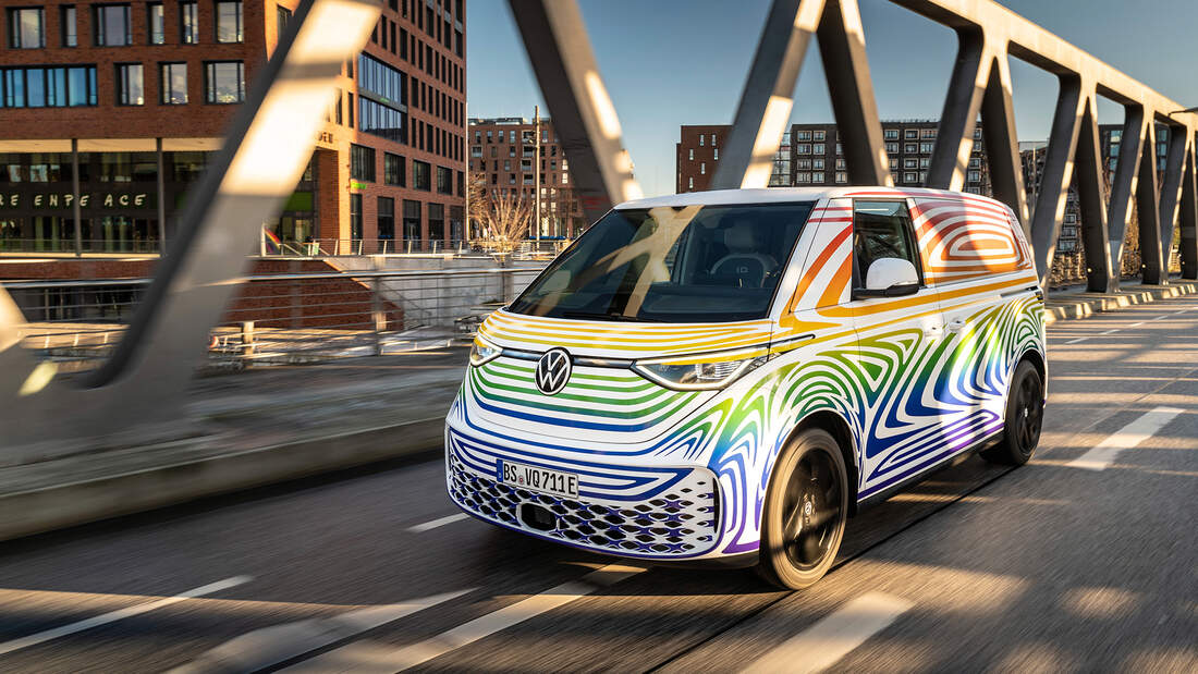 VW ID.Buzz Erste Fahrt im vollelektrischen VW Bulli AUTO MOTOR UND SPORT