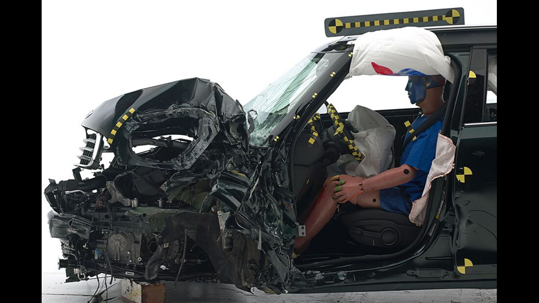 IIHS Crashtest, Mini Cooper Countryman,07/2014