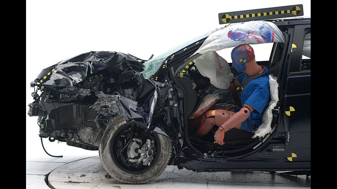 IIHS Crashtest, Mitsubishi Lancer, 07/2014