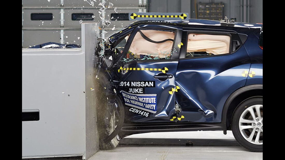 IIHS Crashtest, Nissan Juke, 07/2014