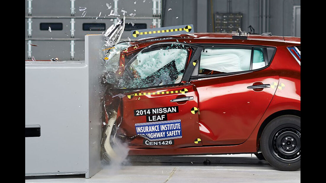 IIHS Crashtest, Nissan Leaf, 07/2014