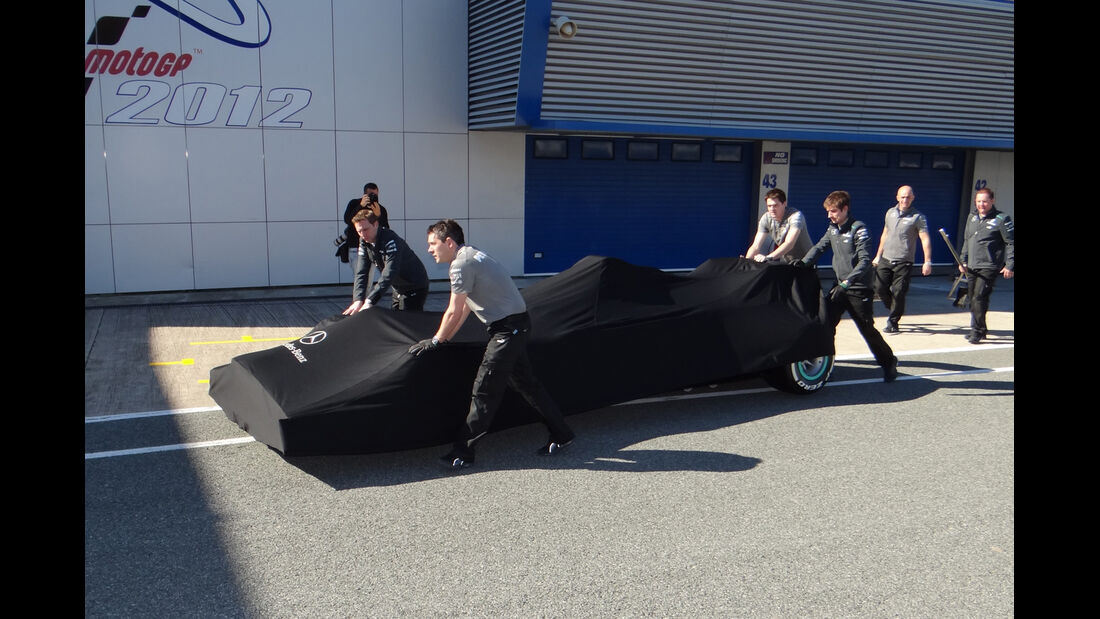 Impressionen F1 Test Jerez 2013 Montag
