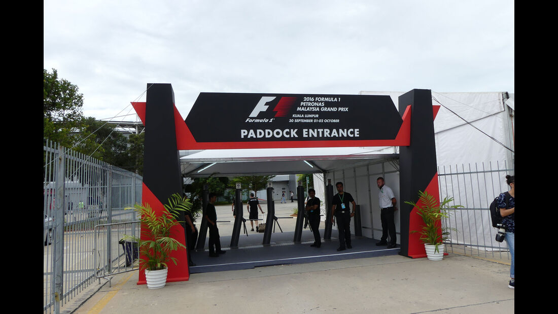 Impressionen - Formel 1 - GP Malaysia - Sepang - Donnerstag - 29.9.2016
