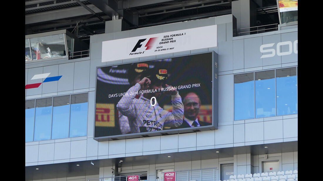Impressionen - Formel 1 - GP Russland - 28. April 2016