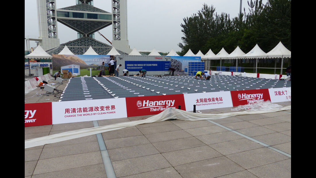 Impressionen - Formel E - China - Peking - Elektrorennserie - Freitag 12.09.2014 