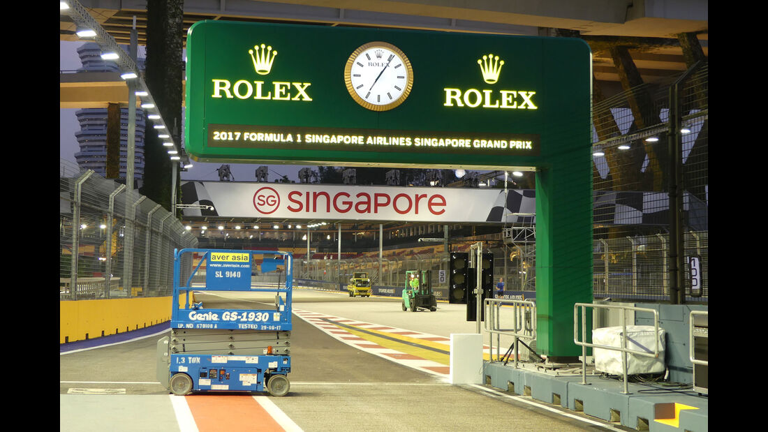 Impressionen - GP Singapur - Formel 1 - Mittwoch - 13.09.2017 